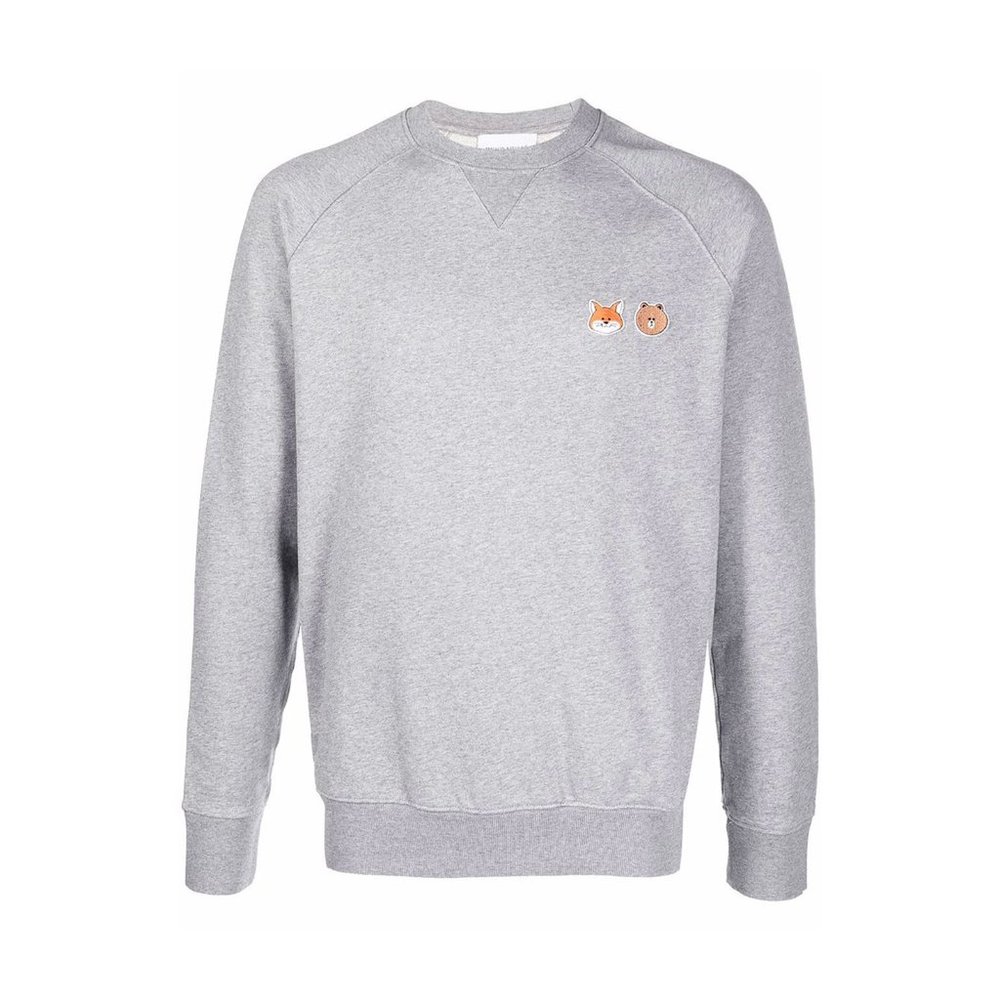 Maison Kitsuné Paris x LINE FRIENDS collaboration sweatshirt "NEW WITH TAGS"